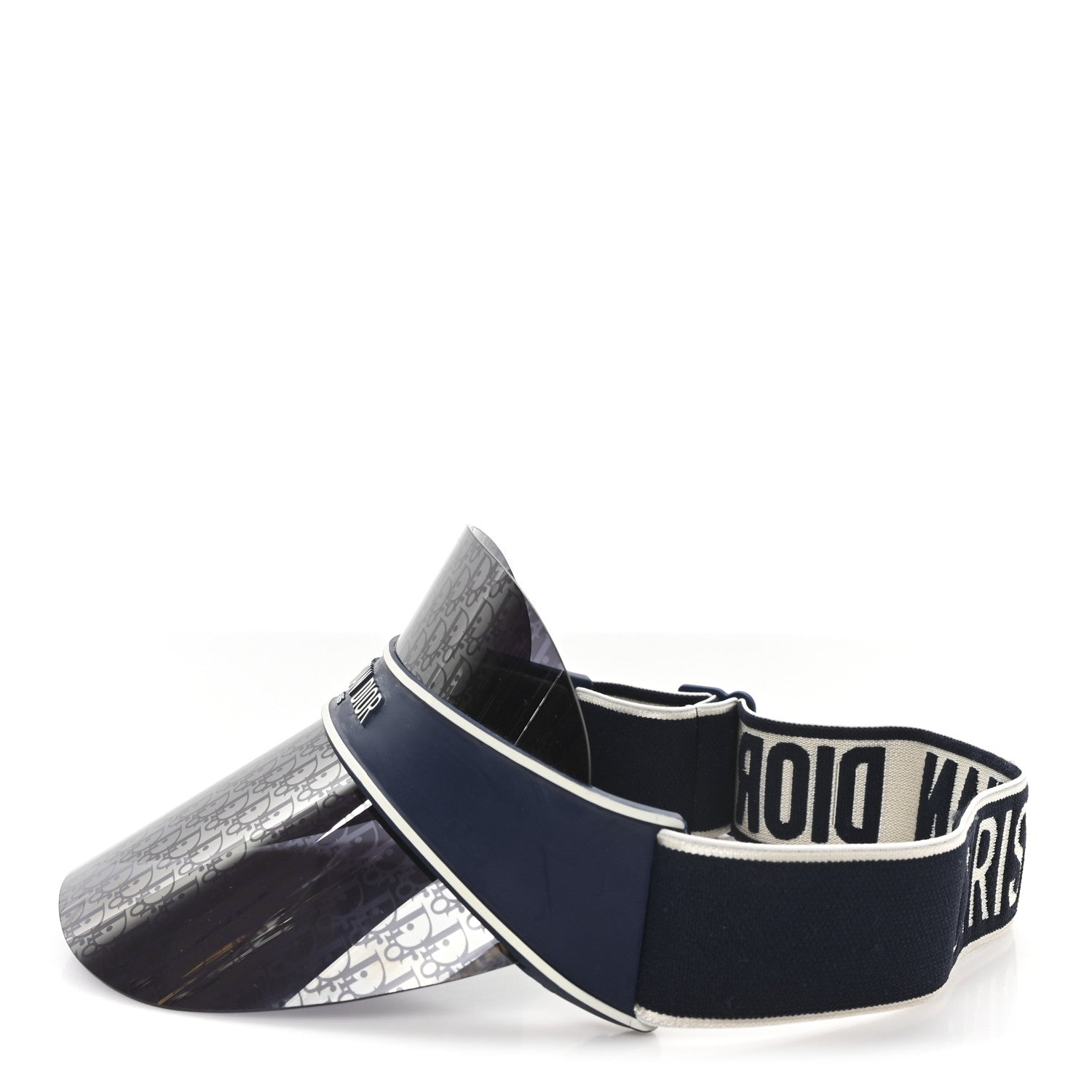 Christian Dior Oblique DiorClub V1U Sun Visor Blue 1833732