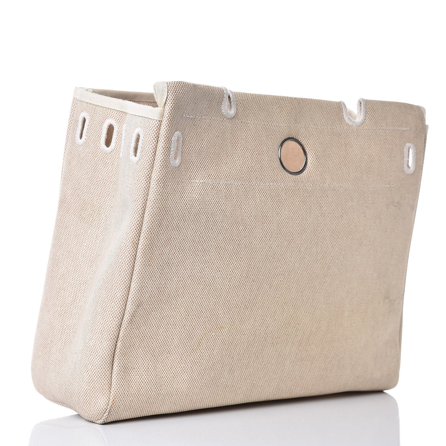 Toile Vache Calfskin Herbag 30 PM Black