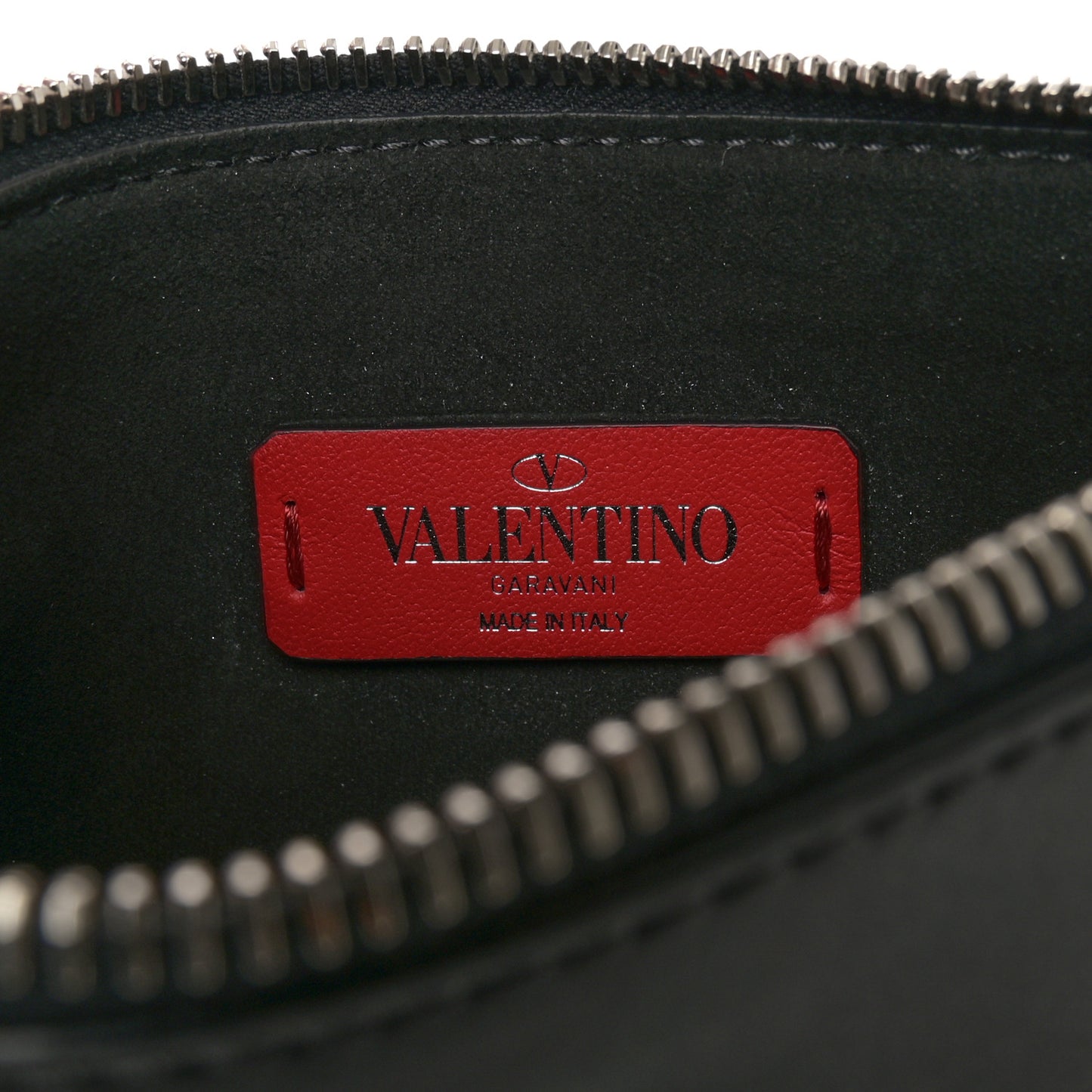 PVC VLTN Belt Bag Black