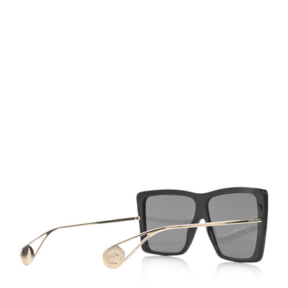 Gucci Acetate Oversize Square Frame GG0434S Sunglasses Black 4 of 7