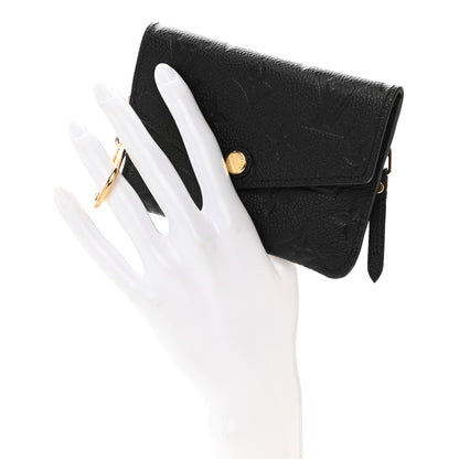 Louis Vuitton Empreinte Key Pouch Black 2 of 8