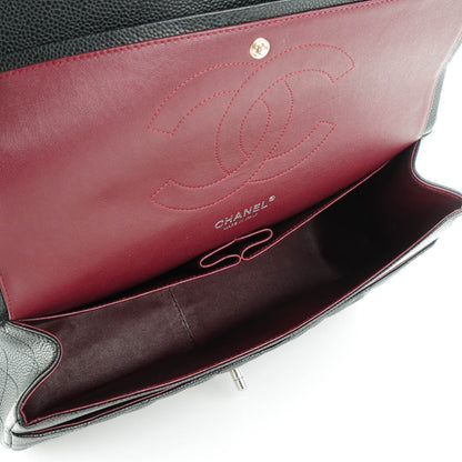 Chanel Caviar Quilted Jumbo Double Flap Black 5 of 7