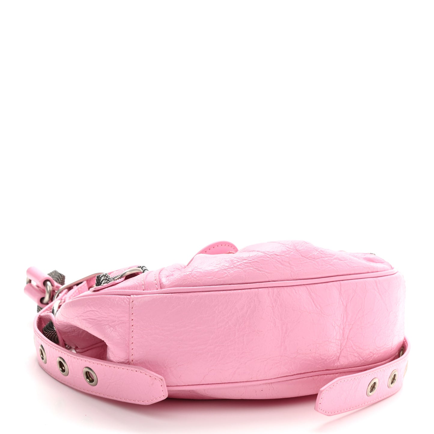 Agneau Arena Le Cagole Shoulder Bag XS Candy Pink