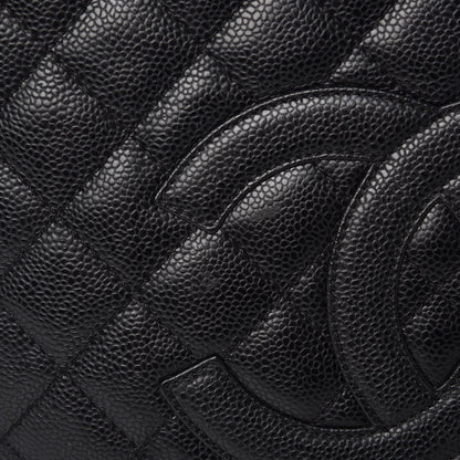 Chanel Caviar Quilted Grand Shopping Tote GST Black 8 of 12