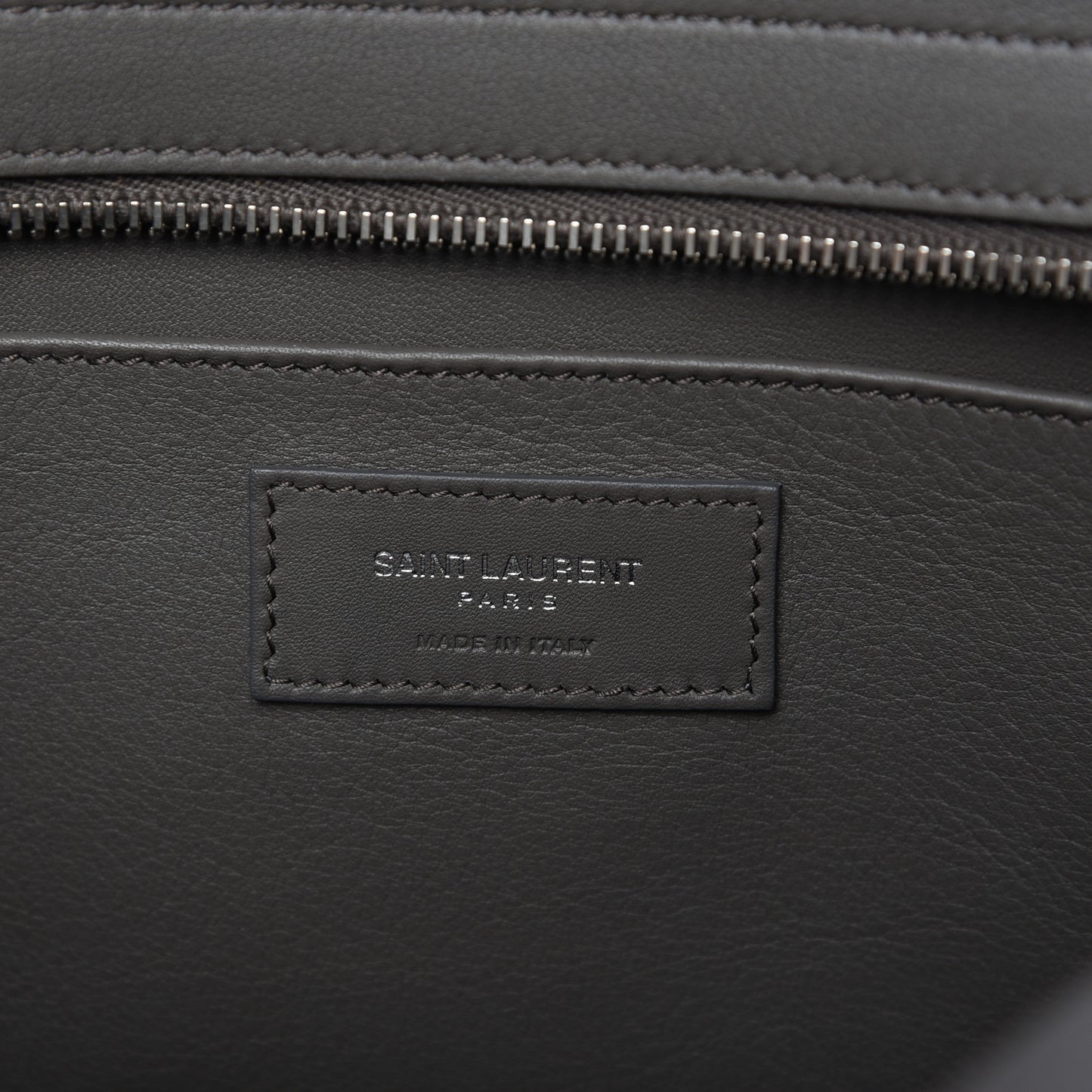 Smooth Calfskin Crocodile Embossed Baby Monogram Downtown Cabas Earth