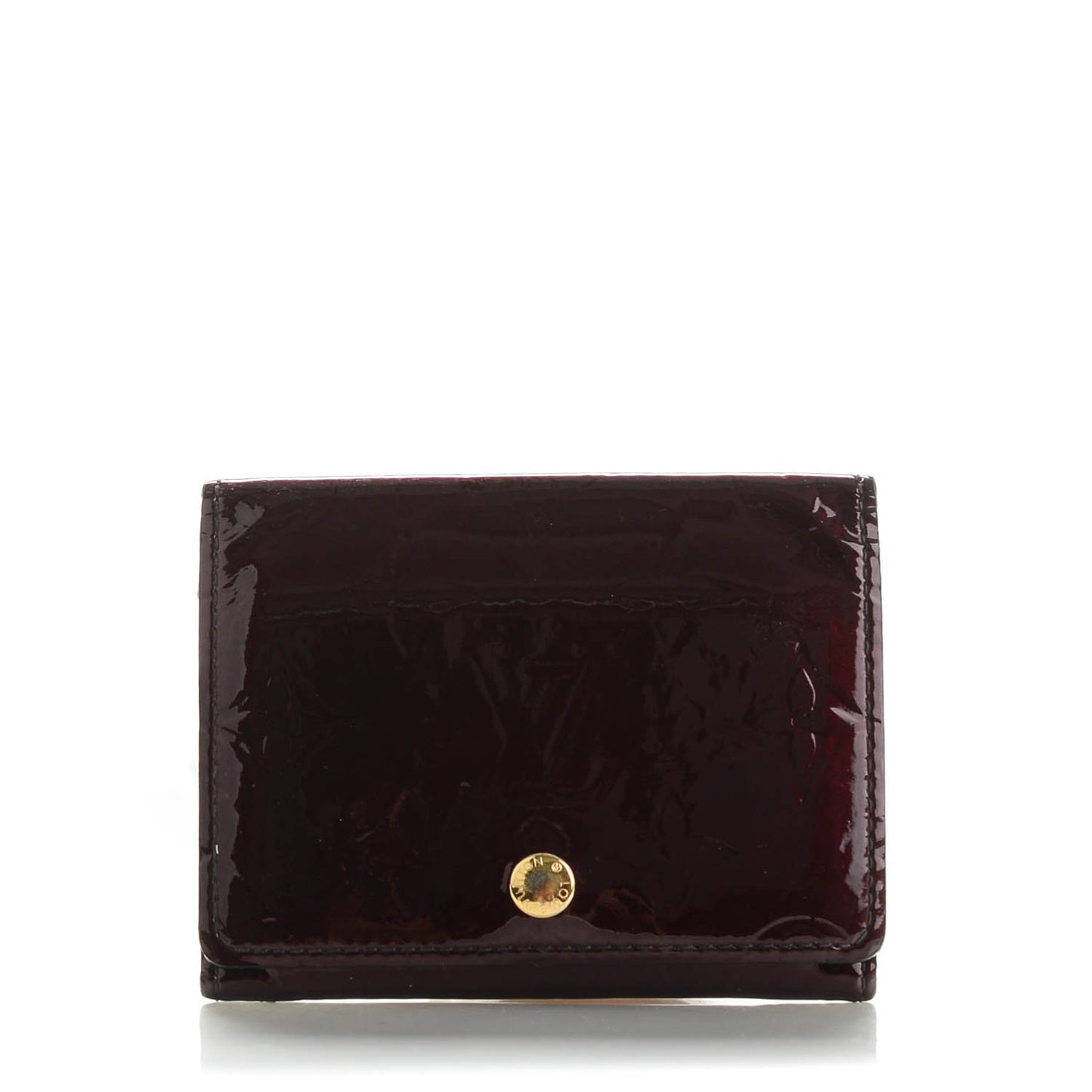 Vernis Business Card Holder Amarante
