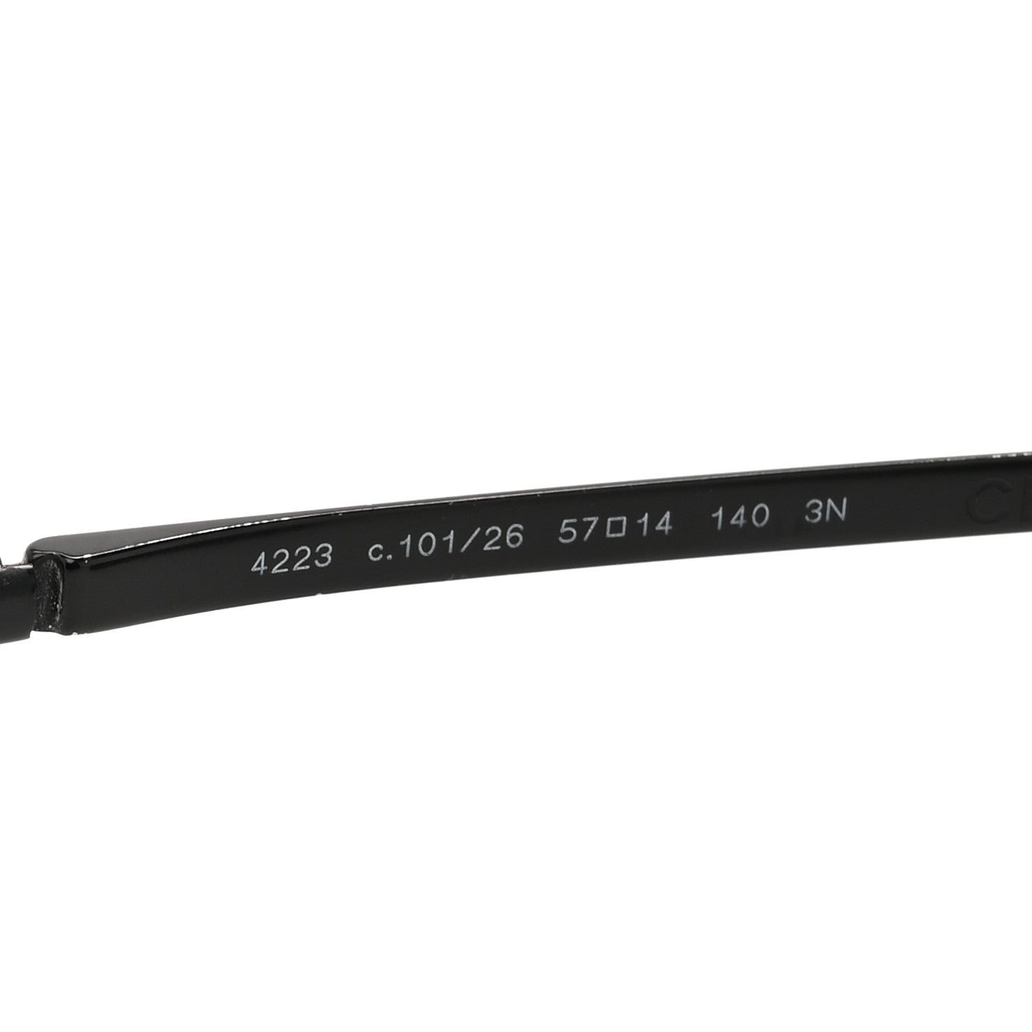 Chanel Pilot Summer Aviator Sunglasses 4223 Black 5 of 8