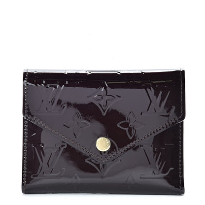 Louis Vuitton Vernis Victorine Wallet Amarante 1 of 7