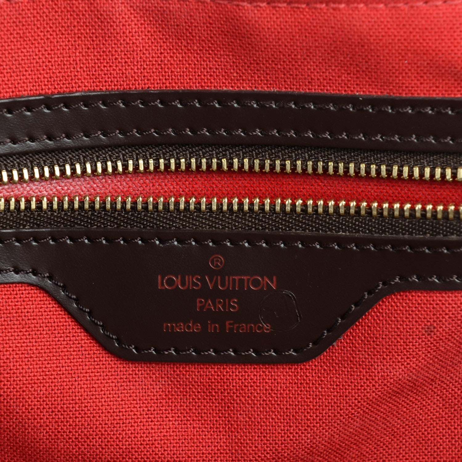 Louis Vuitton Damier Ebene Ribera GM 6 of 7