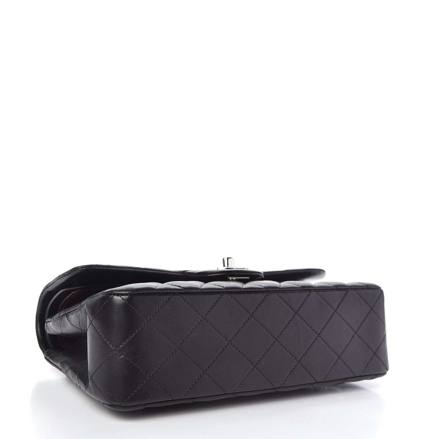 Chanel Lambskin Quilted Small Double Flap Black 4 of 10
