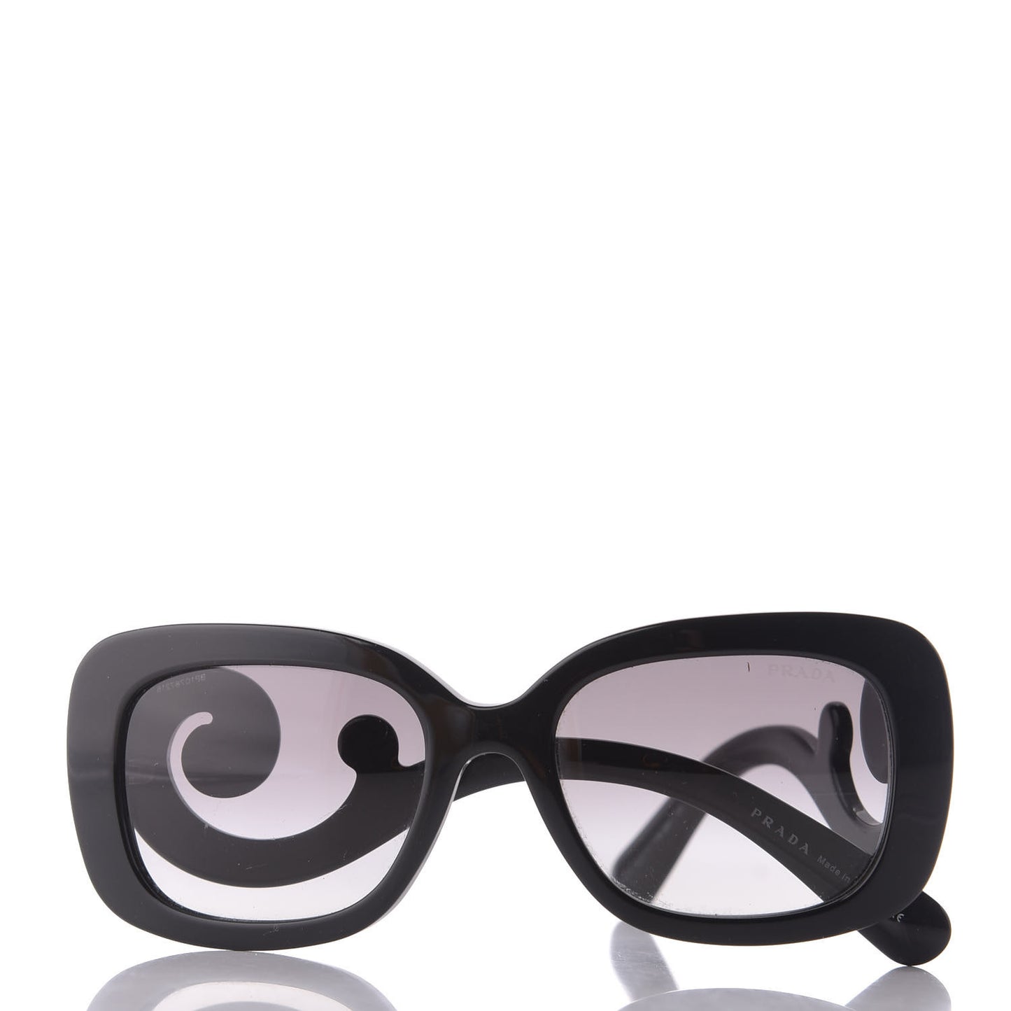 Acetate Baroque Sunglasses SPR 27O Black