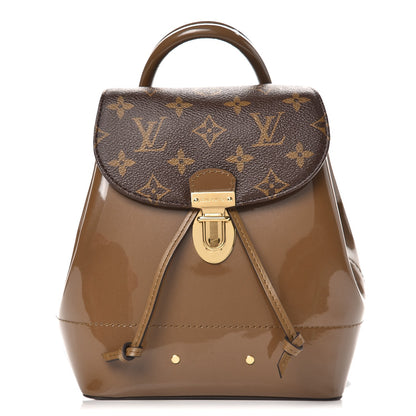 Louis Vuitton Patent Monogram Hot Springs Backpack Vert Bronze 1 of 7