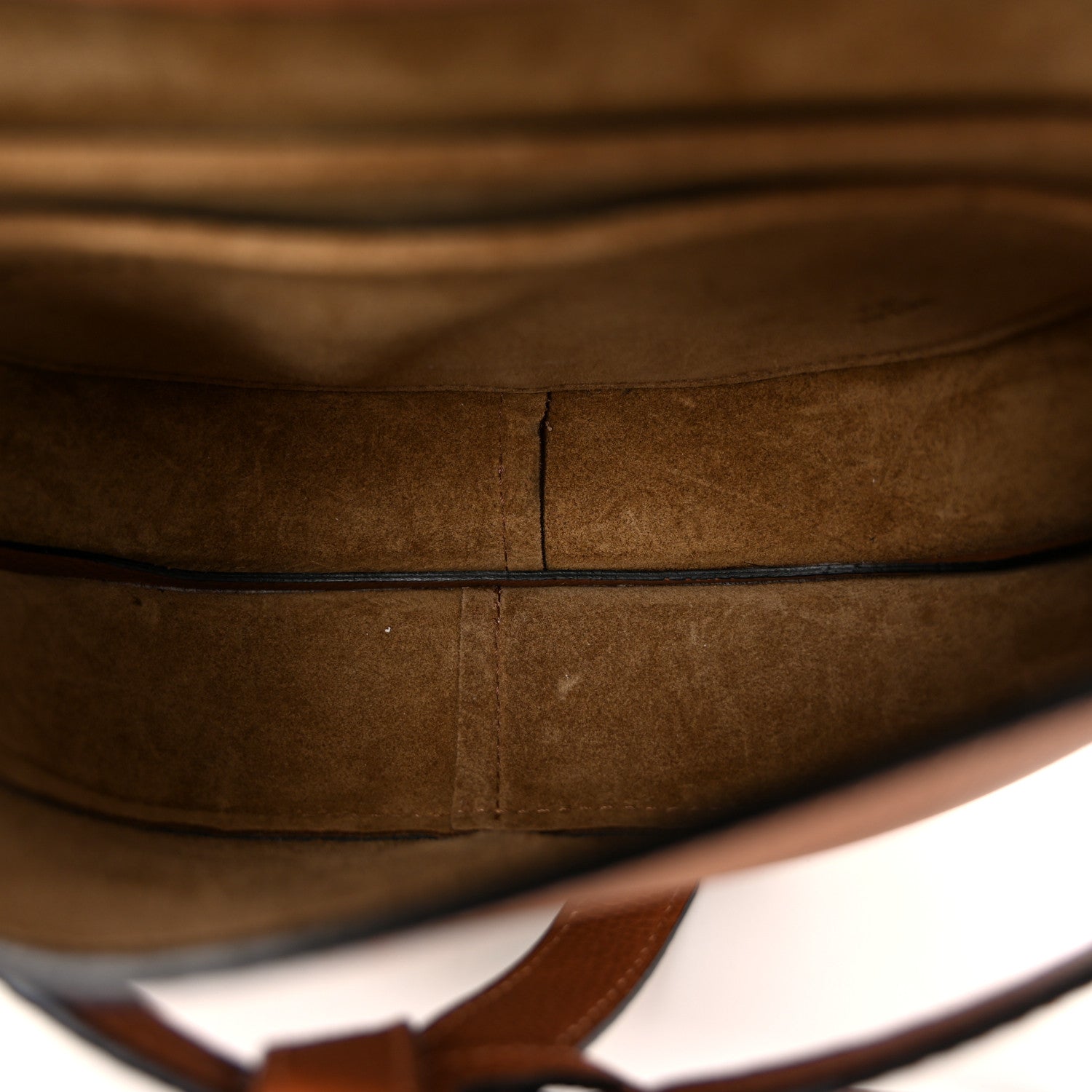 Loewe Pebble Grain Calfskin Mini Gate Dual Bag Tan 5 of 10