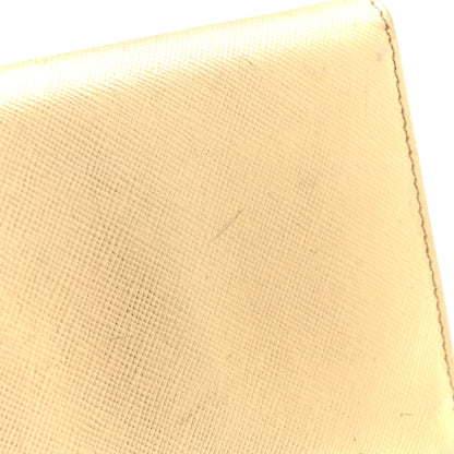 Prada Metallic Saffiano Wallet On Chain Platino 17 of 21