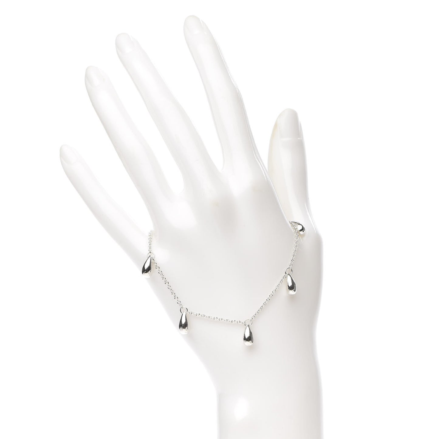 Sterling Silver Elsa Peretti Teardrop Bracelet