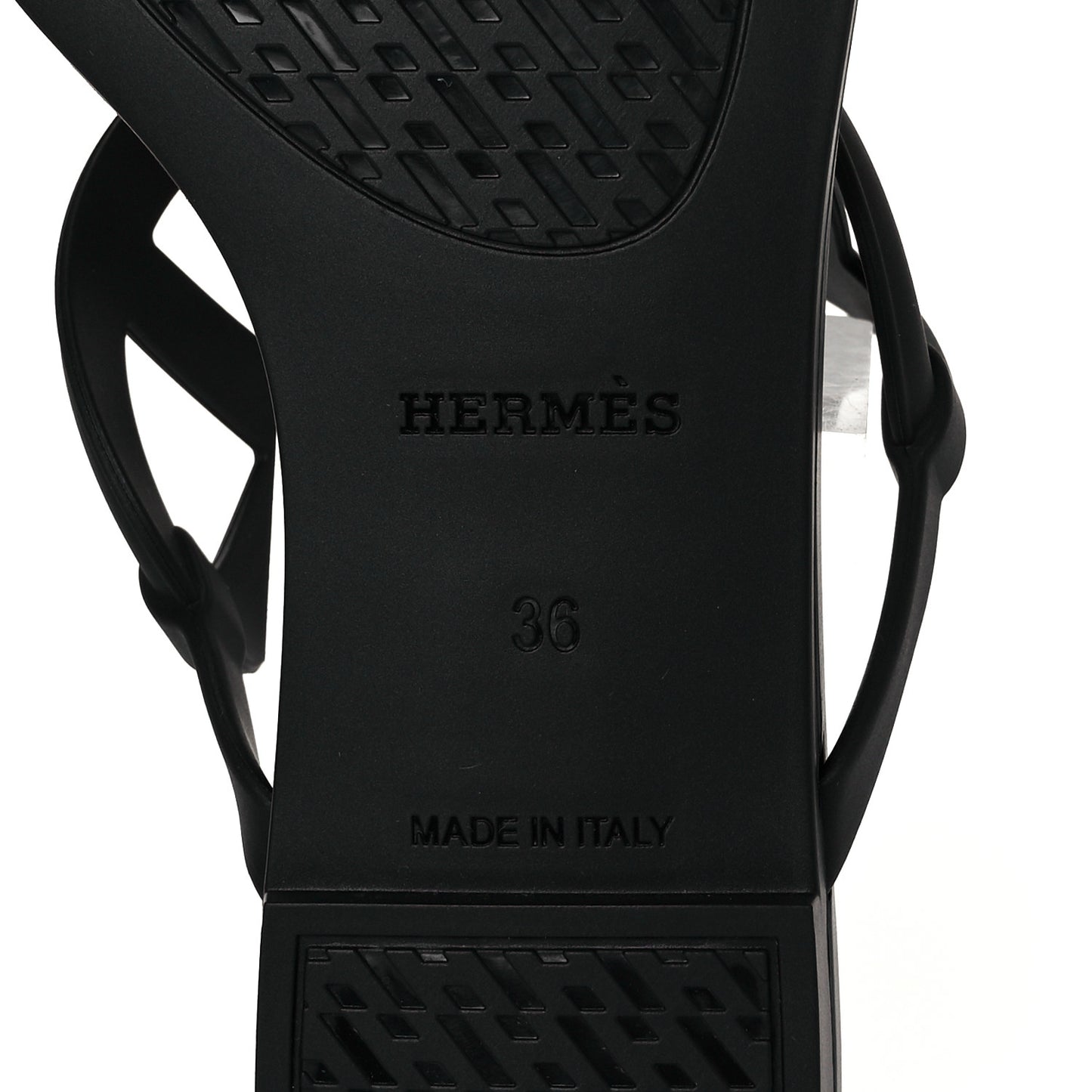 Rubber Womens Egerie Sandals 36 Black