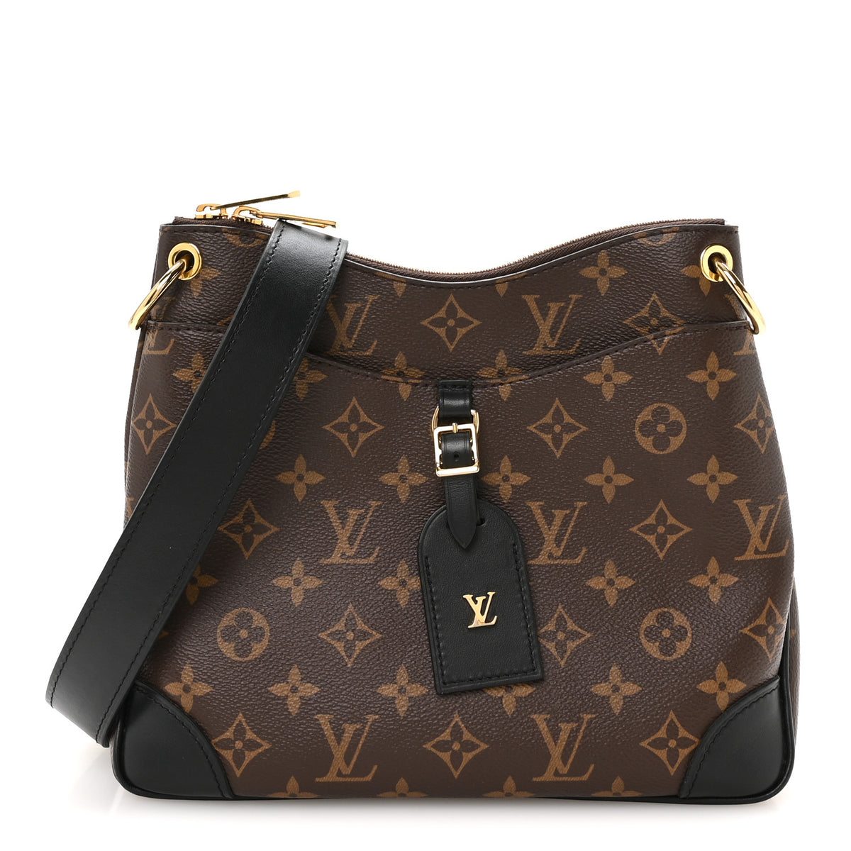 Louis Vuitton Monogram Odeon PM Black 1 of 10