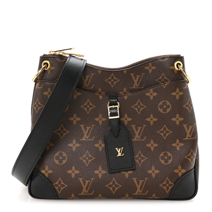 Louis Vuitton Monogram Odeon PM Black 1 of 10