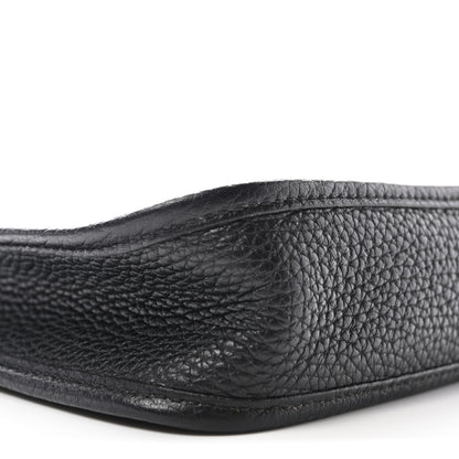 Hermes Taurillon Clemence Evelyne TPM Black 9 of 10