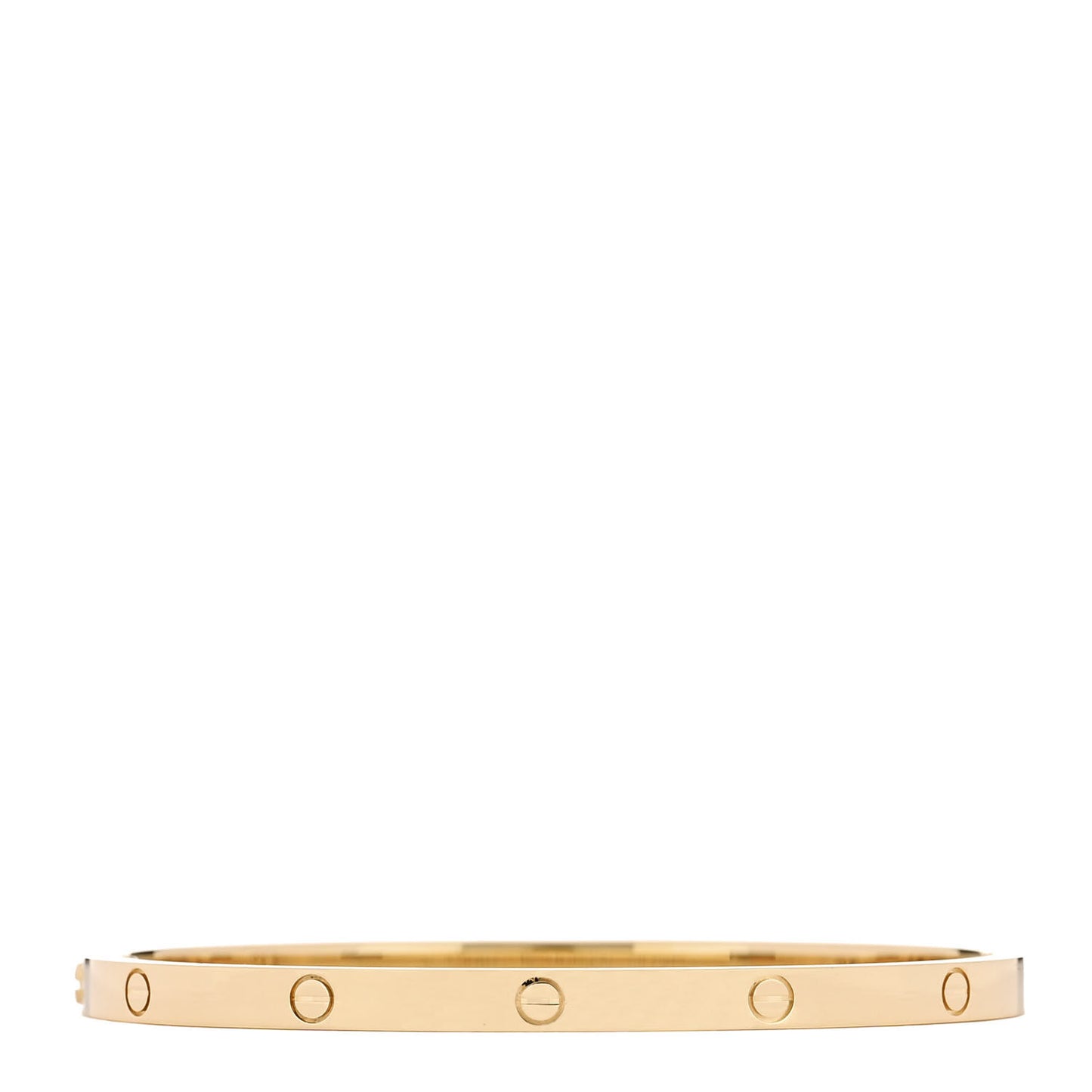 18K Yellow Gold Small LOVE Bracelet 16