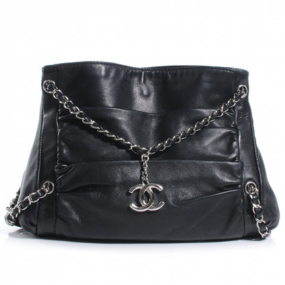 Chanel Lambskin Small Sharpei Shoulder Bag Black 1 of 7