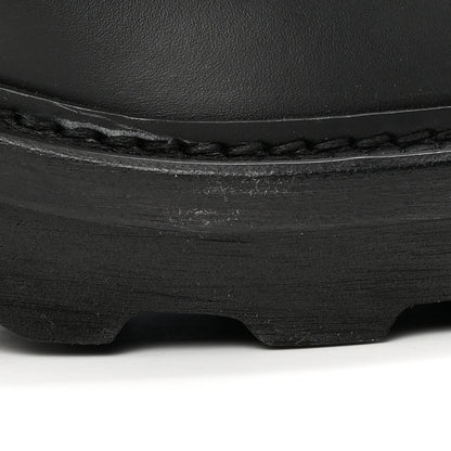 Louis Vuitton Calfskin Monogram Beaubourg Ankle Boots 38 Black 10 of 14