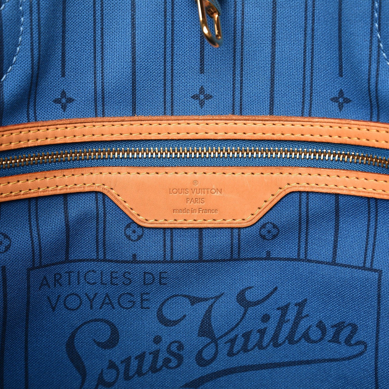 Louis Vuitton Monogram My LV Heritage Neverfull MM Blue De France Gris 6 of 16