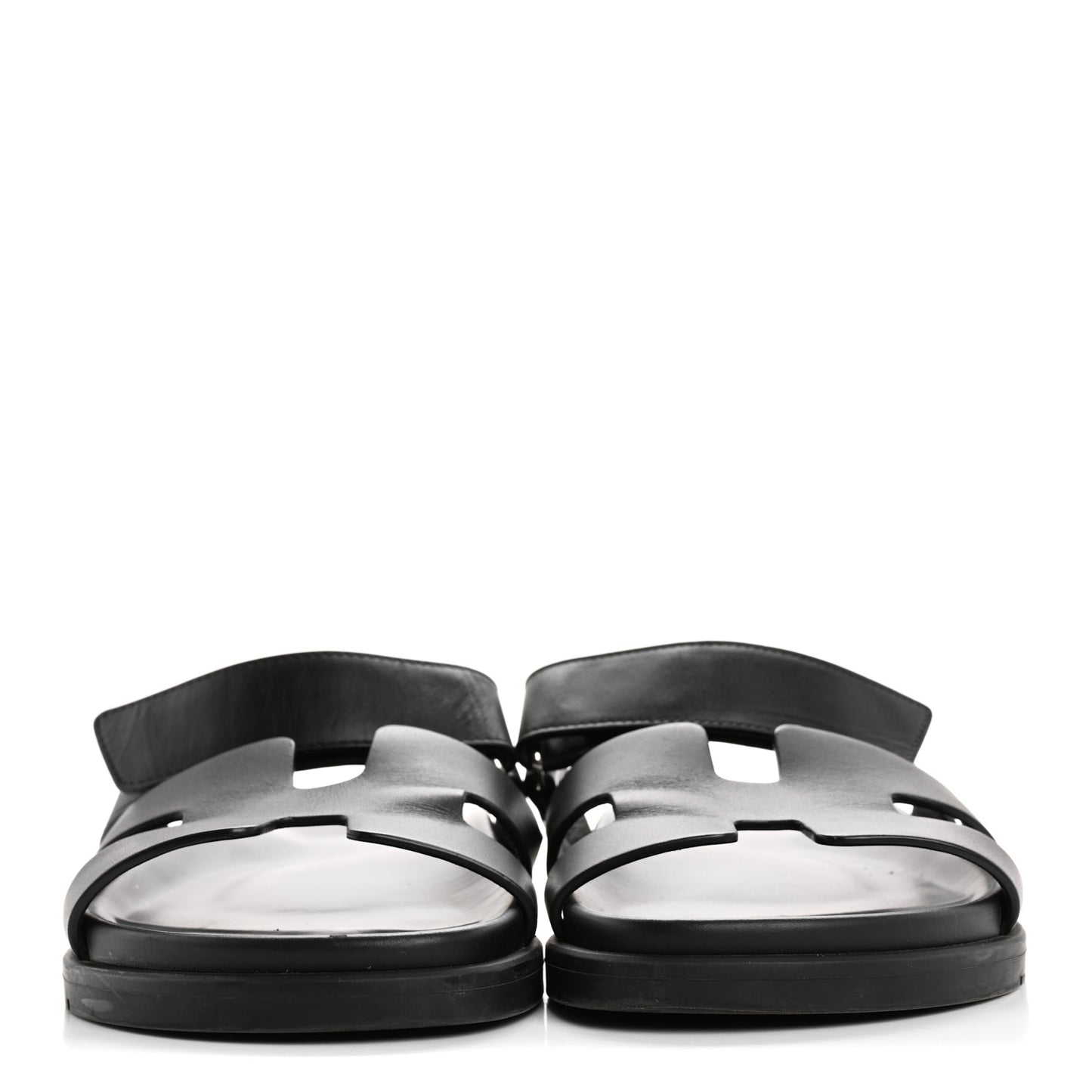 Calfskin Womens Chypre Sandals 39 Black