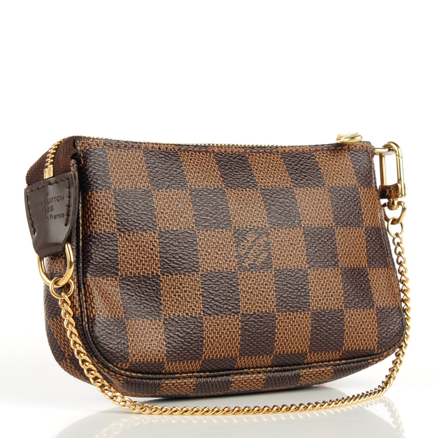Louis Vuitton Damier Ebene Complice Trunks and Bags Mini Pochette Accessories Red 3 of 7