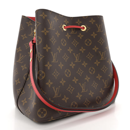 Louis Vuitton Monogram Neonoe MM Coquelicot 3 of 10