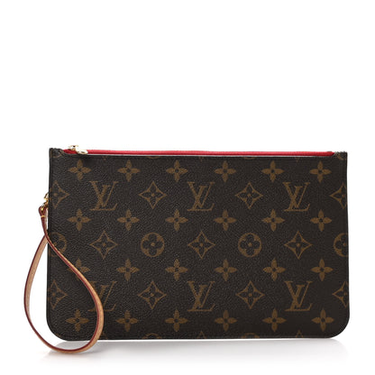 Louis Vuitton LOUIS VUITTON Monogram Neverfull MM GM Pochette Cherry 1 of 7