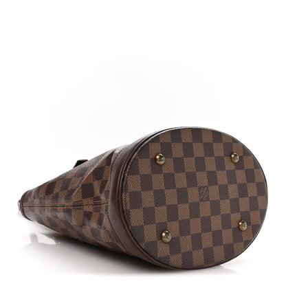 Louis Vuitton Damier Ebene Marais Bucket 23 3 of 9