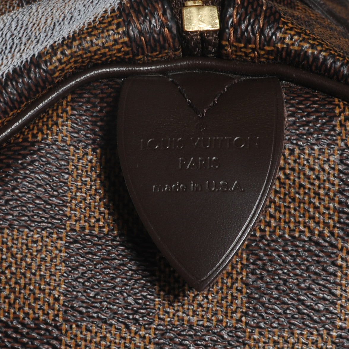 Louis Vuitton Damier Ebene Speedy 35 5 of 7