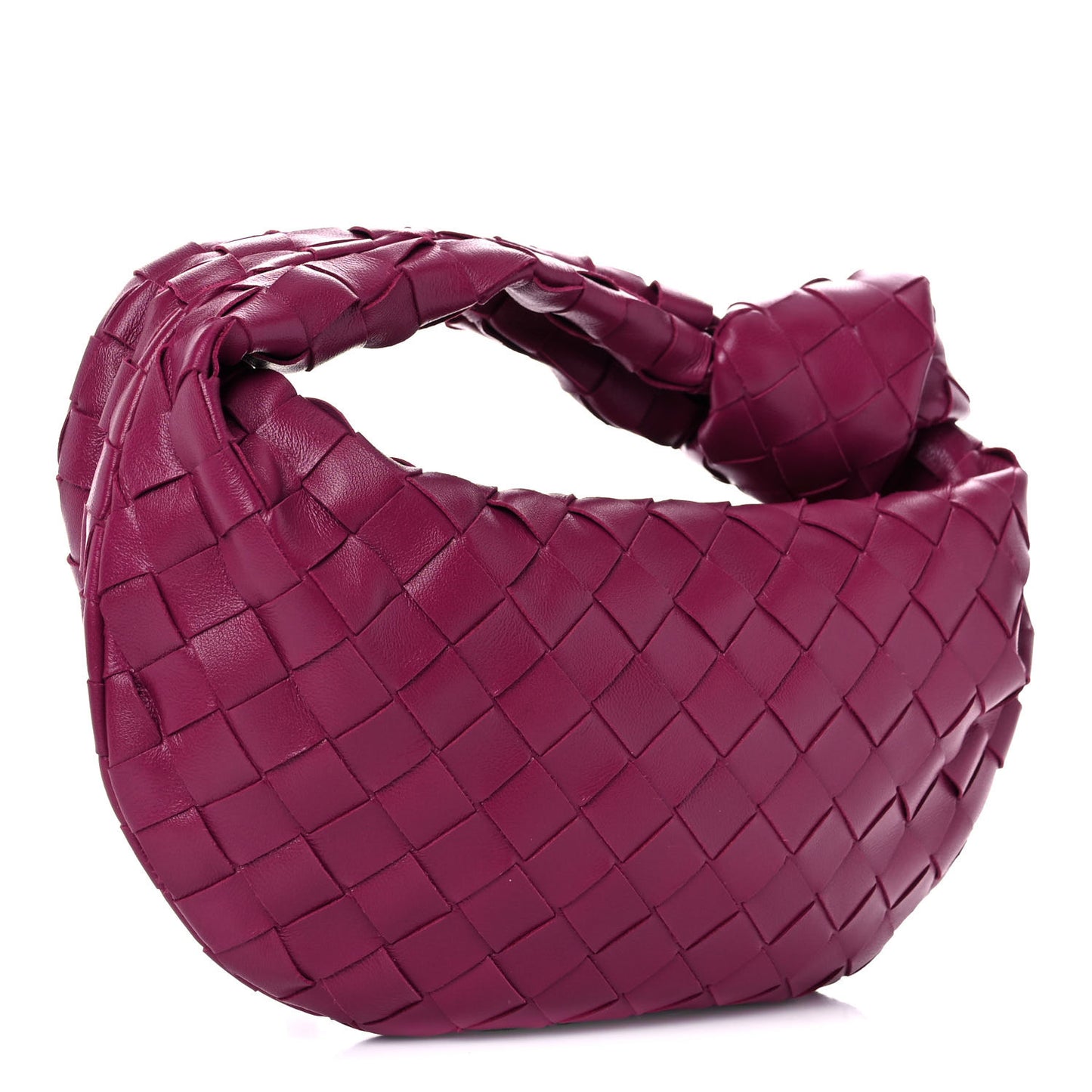 Nappa Intrecciato Mini Jodie Cinnabar
