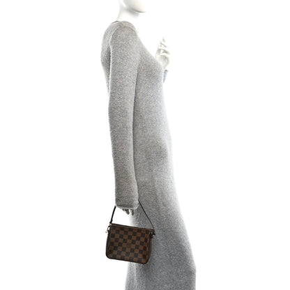 Louis Vuitton Damier Ebene Trousse Make Up Bag Pochette 2 of 11