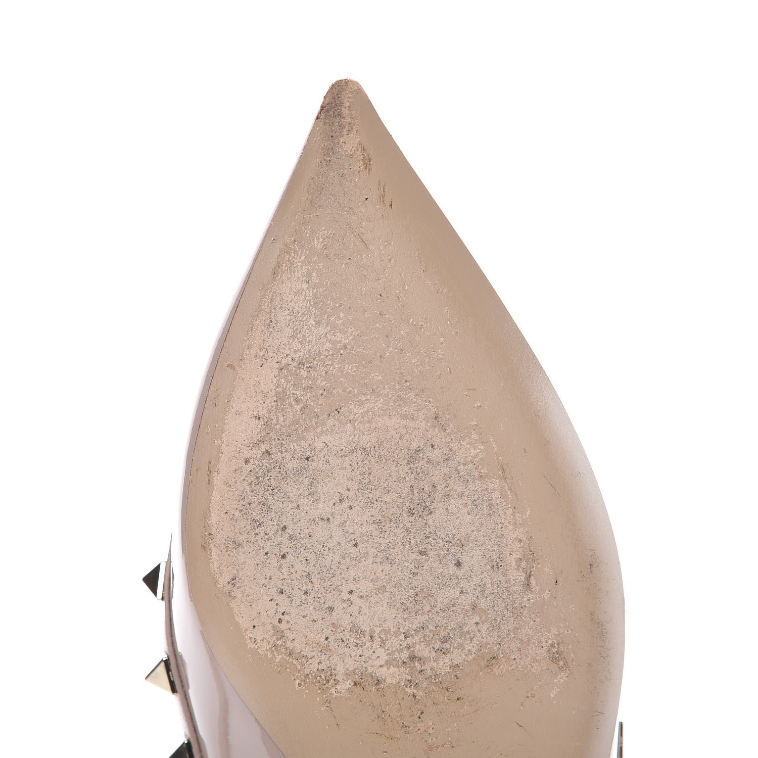Valentino Garavani Patent Rockstud Ballerina Flats 36.5 Poudre 8 of 11
