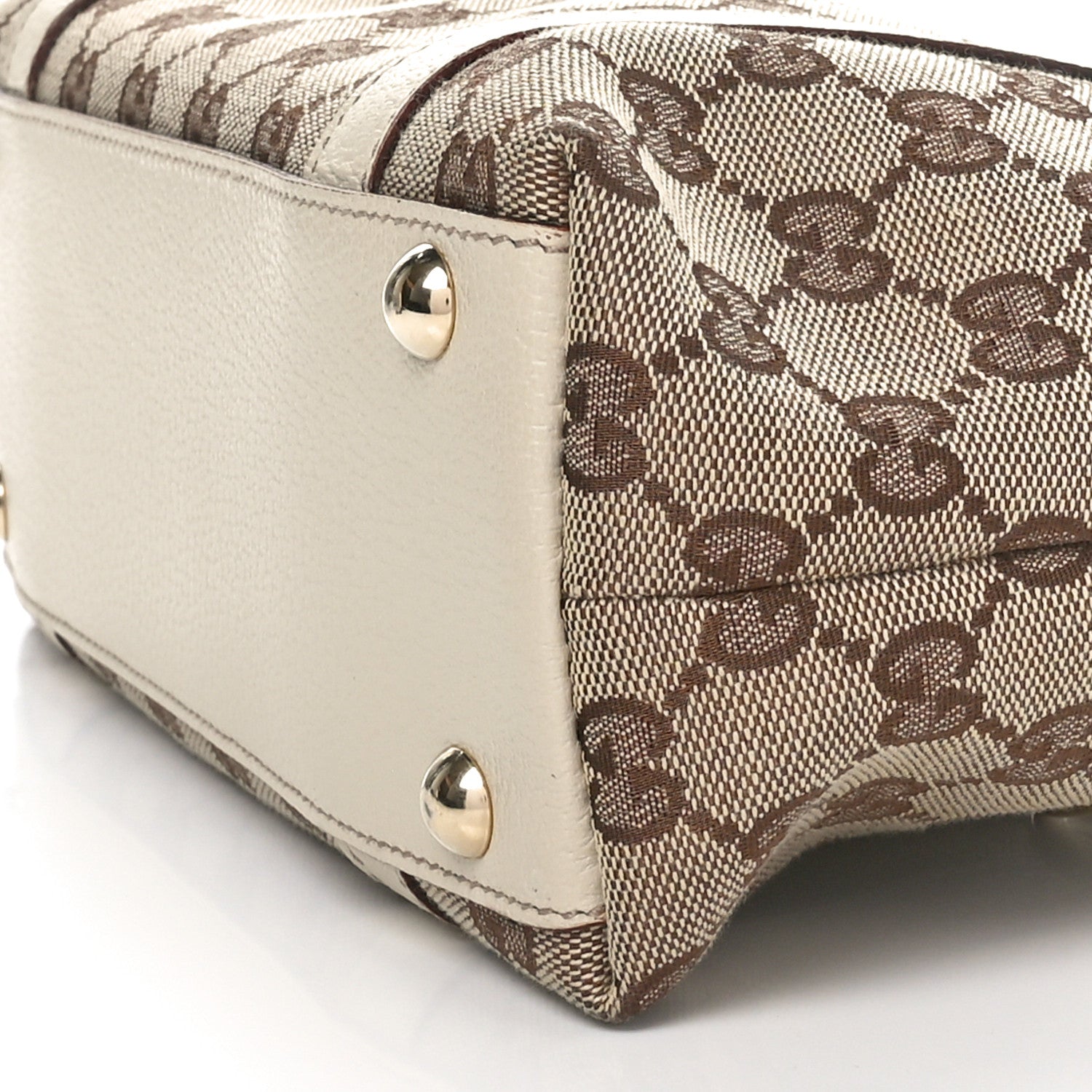 Gucci Monogram Small Abbey Tote Off White 10 of 11