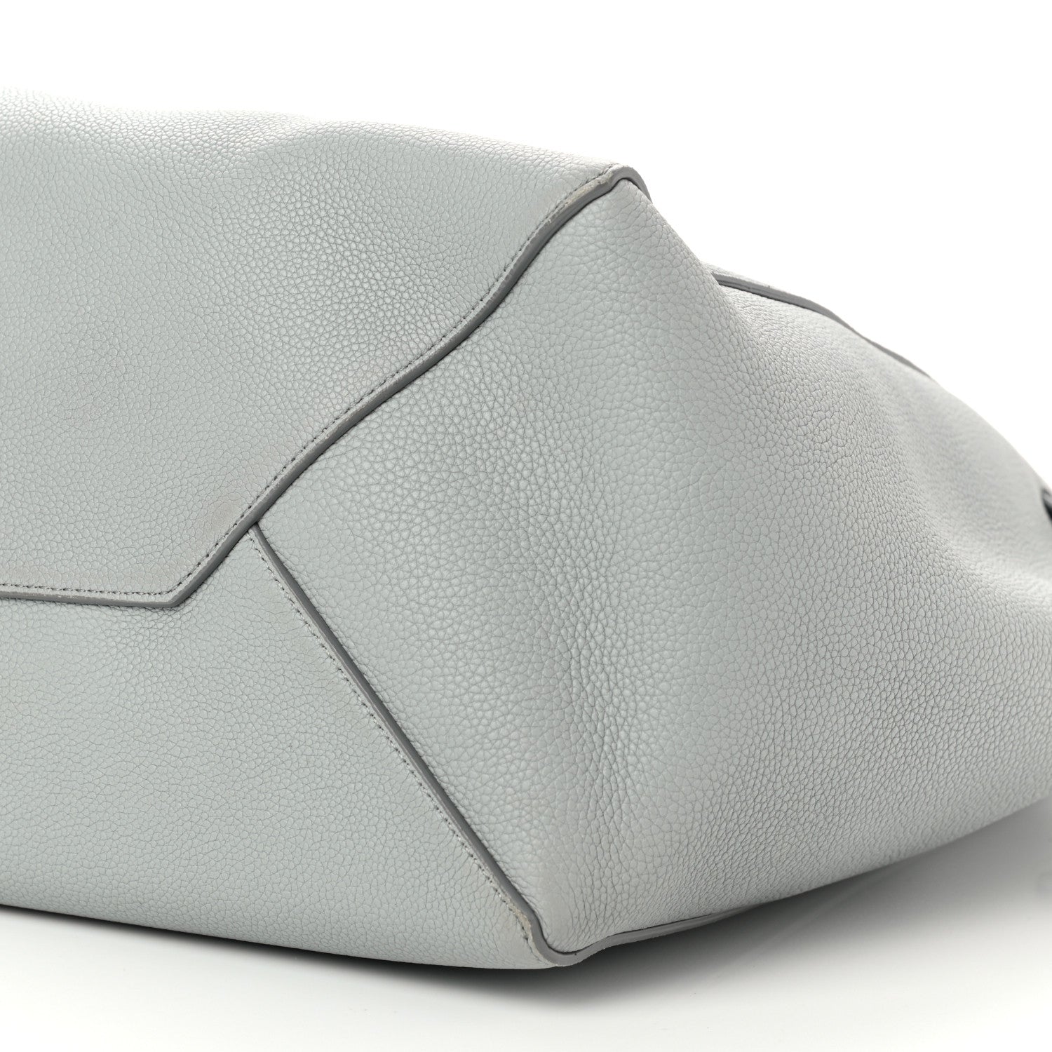 Celine Soft Grained Calfskin Small Belt Cabas Phantom Mineral 10 of 13