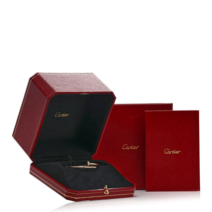 Cartier 18K Pink Gold Diamond Small Juste Un Clou Bracelet 16 5 of 5