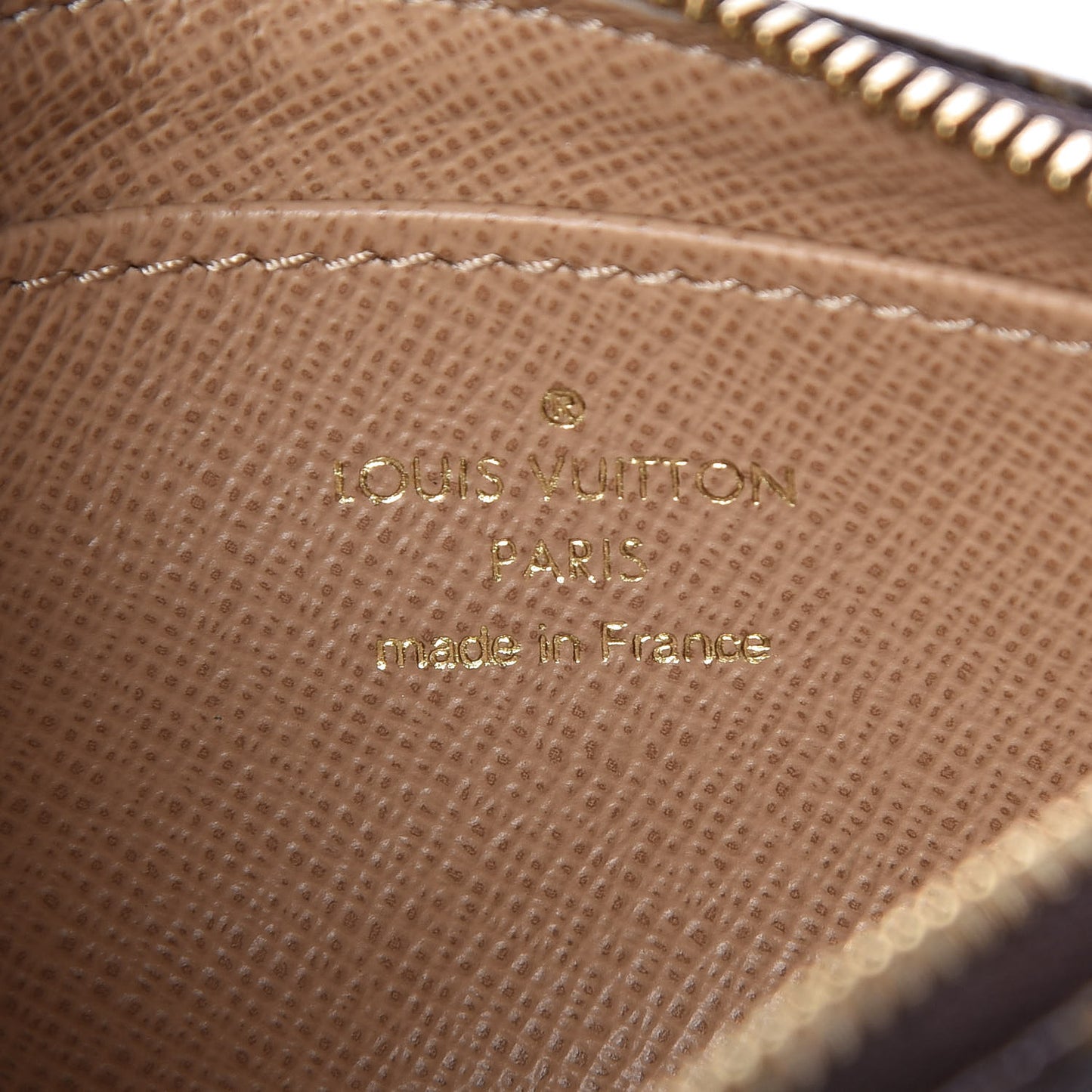 Monogram Complice Trunks and Bags Key Pouch Beige