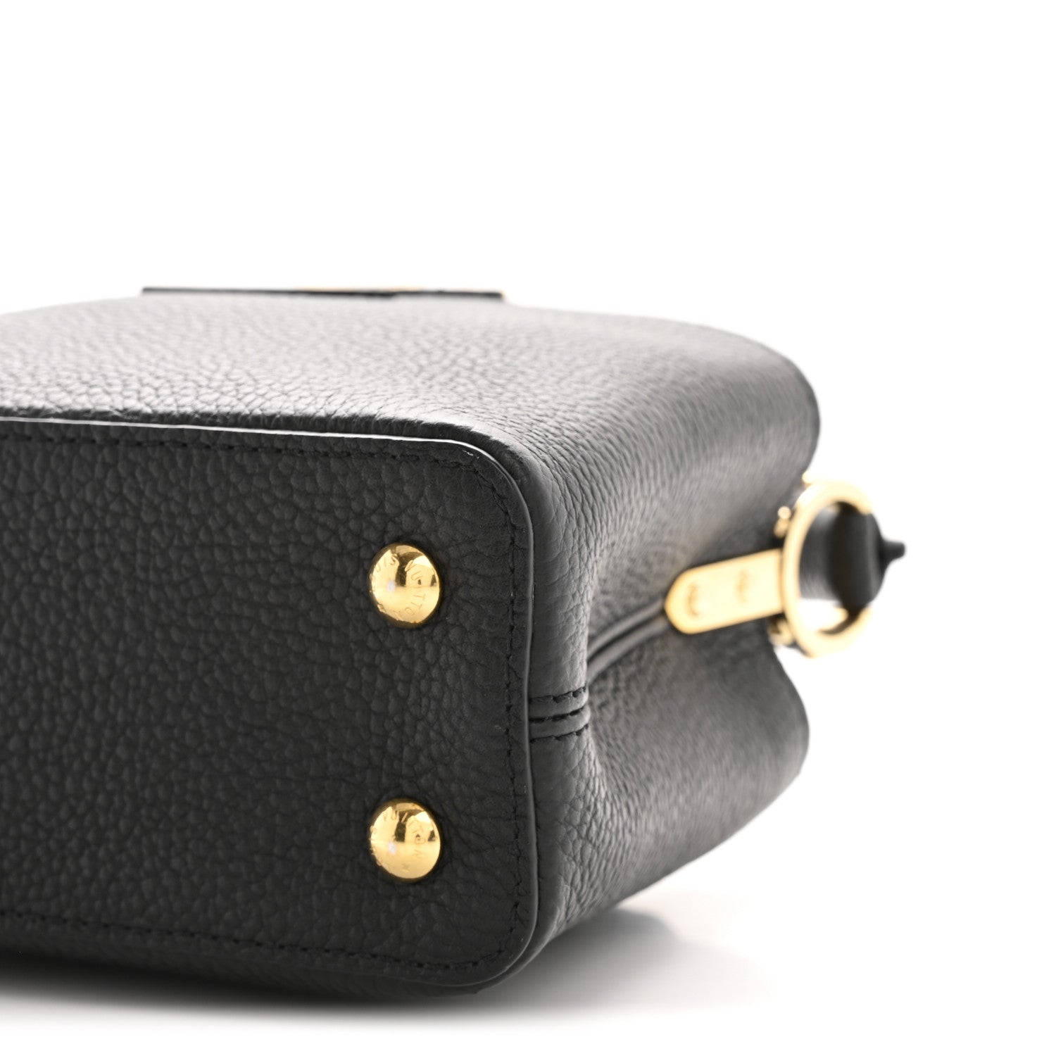Louis Vuitton Taurillon Mini Capucines Black 9 of 11