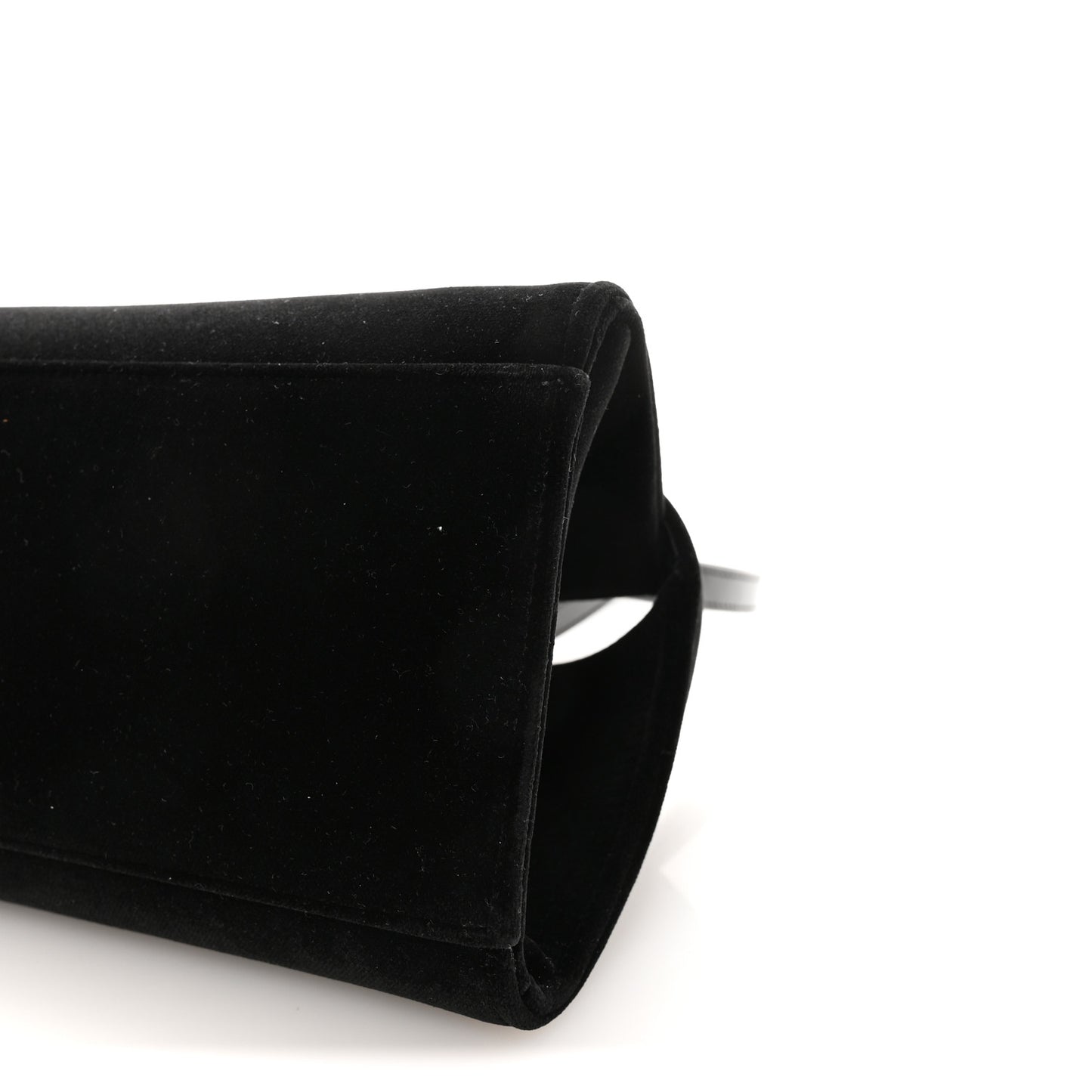 Velvet Strass XS Hug Bag Black