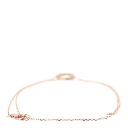 Cartier 18K Pink Yellow White Gold Trinity Bracelet 3 of 6
