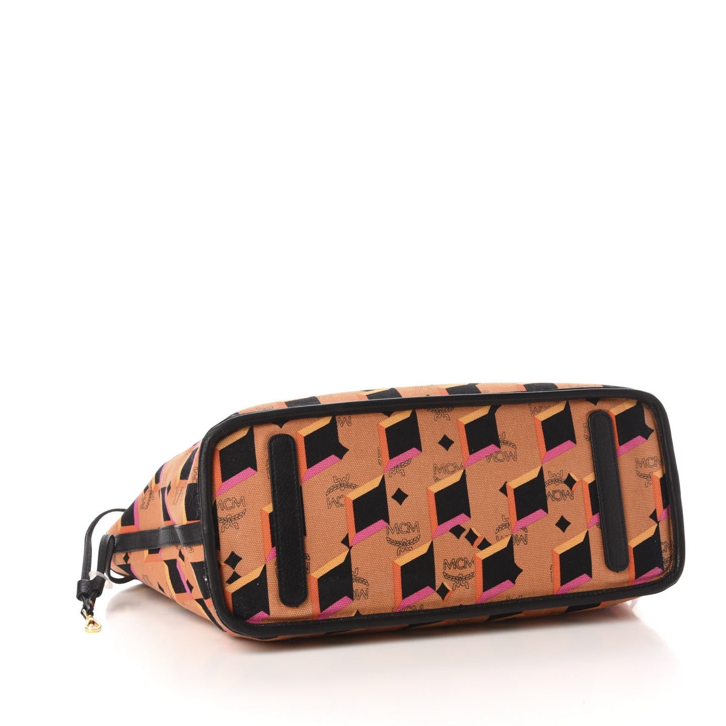Visetos Medium Project Reversible Shopper Tote Cognac