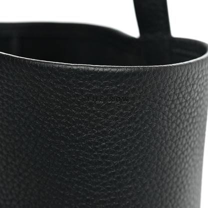 The Row Grained Calfskin Small N/S Park Tote  Black 6 of 9