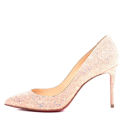 Christian Louboutin Glitter Pigalle Follies Dragonfly 85 Pumps 39 Pompadour 1 of 12