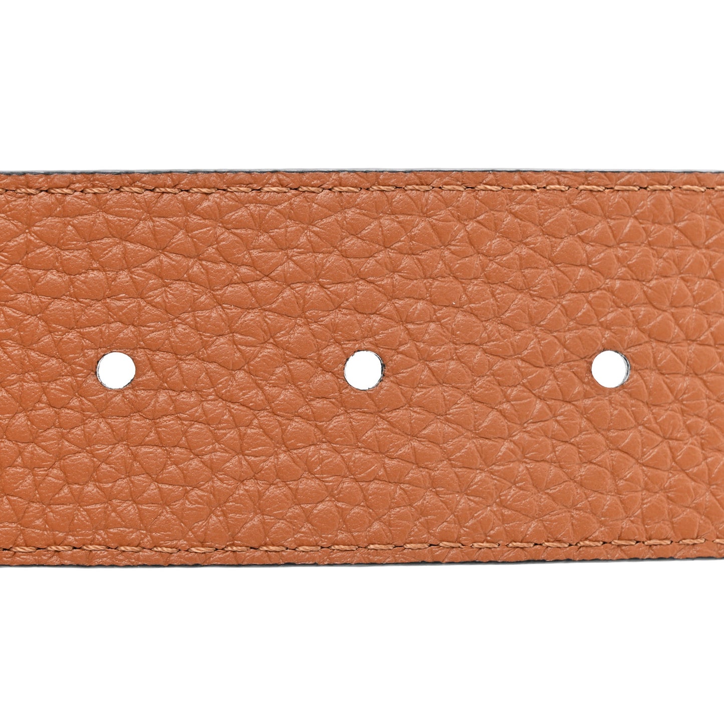 Taurillon Calfskin 30mm LV Initiales Reversible Belt 90 36 Black