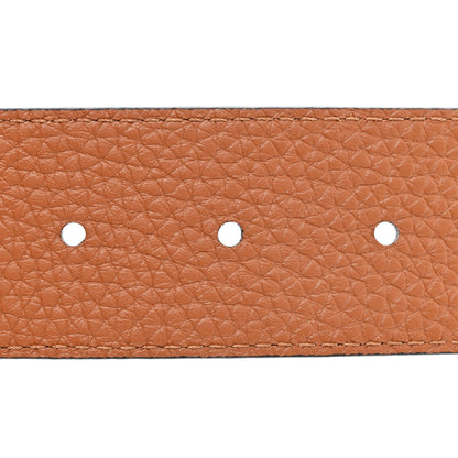 Louis Vuitton Taurillon Calfskin 30mm LV Initiales Reversible Belt 90 36 Black 5 of 6