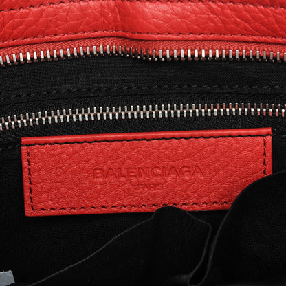 Balenciaga Vibrato Calfskin Classic Silver Hardware S City Rouge Cerise 6 of 7