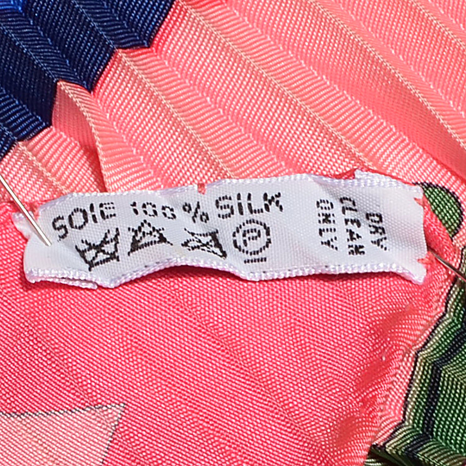 Hermes Silk Plisse Raconte Moi Le Cheval Scarf 90 5 of 5